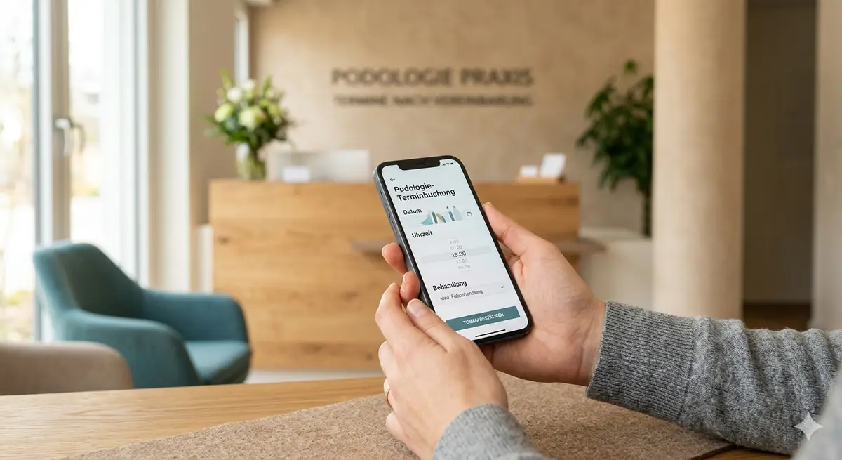 Einfache Online-Terminbuchung bei Phoenix Podologie